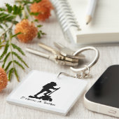 El Camino de Santiago – バケットリストハイキング キーホルダー (正面右)