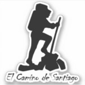 El Camino de Santiago – バケットリストハイキング シール (正面)