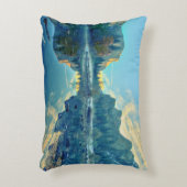 El Capitanおよび3人の兄弟の反射 アクセントクッション (正面(垂直))