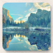 El Capitanおよび3人の兄弟の反射 コースター (正面)