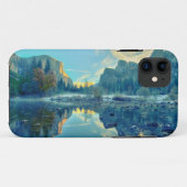 El Capitanおよび3人の兄弟の反射 Case-Mate iPhoneケース (裏面(横))