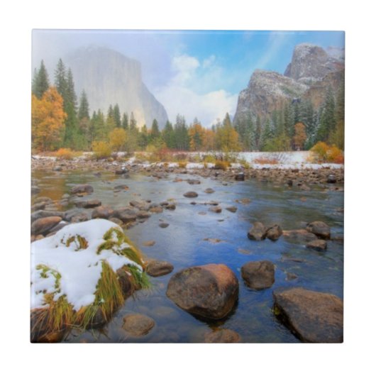 El Capitanおよび3人の兄弟 タイル (正面)
