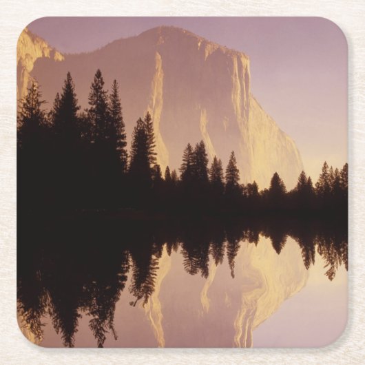 El Capitan スクエアペーパーコースター (正面)