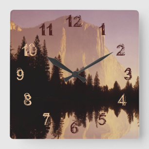 El Capitan スクエア壁時計