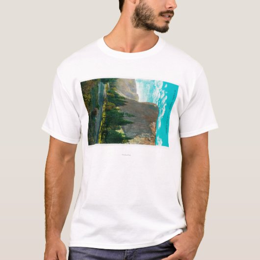 El Capitan、ヨセミテValleyYosemite、カリフォルニア Tシャツ (正面)