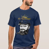 El Capitan Anchor Pontoon Boat Captain Skipper. Tシャツ (正面)