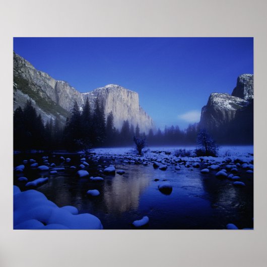 El Capitan Mountain, Yosemite National Park, ポスター (正面)
