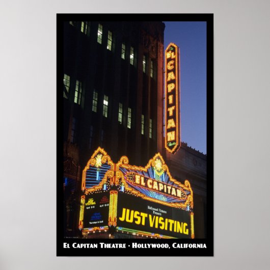El Capitan Theater, Hollywood 11x17ポスター ポスター (正面)