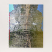 El Capitan Yosemite Nevada.Christmas Greetings ジグソーパズル (縦)