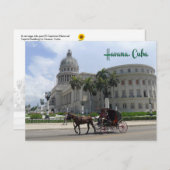 El Capitolio, Havana, Cuba – はがき (正面/裏面)