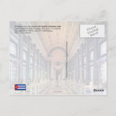 El Capitolio (National Capitol)、ハバナ、キューバ ポストカード (裏面)