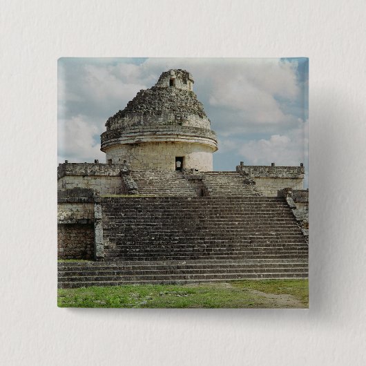 El Caracol 缶バッジ (正面)