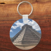 El Castillo – チチェンItza，メキシコ#3 Keychain キーホルダー (正面)