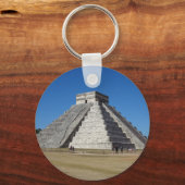 El Castillo – チチェンItza，メキシコ#4 Keychain キーホルダー (正面)