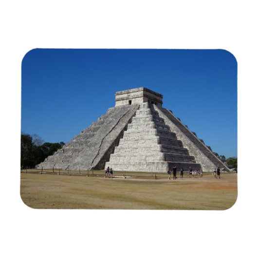 El Castillo - Chichen Itza, Mexico #4 Photo Magnet マグネット (横)