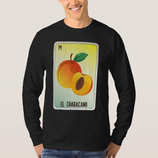 El Chabacano Mexican Slang Lottery Bingo Cards Tシャツ (正面)