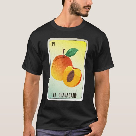 El Chabacano Mexican Slang Lottery Bingo Cards Tシャツ (正面)