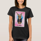 El Chulo Mexican Slang Lottery Bingo Cards Tシャツ (正面)