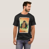 El Chupe Mexican Slang Lottery Bingo Cards Tシャツ (正面フル)