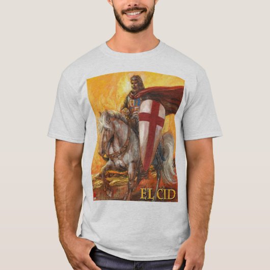 El Cid V2デザイン基本Tシャツ Tシャツ (正面)