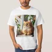 El Compañero Ideal: Gato en Casa Tシャツ (正面)