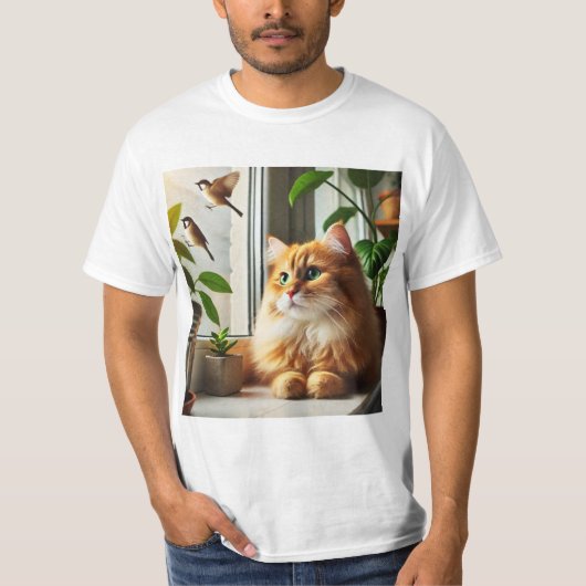 El Compañero Ideal: Gato en Casa Tシャツ (正面)