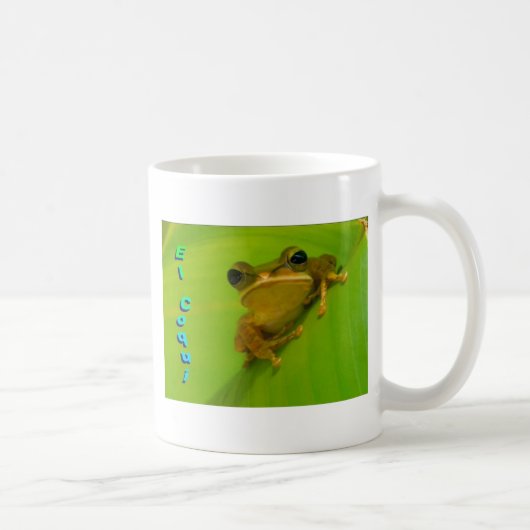 El Coqui Frog.jpg コーヒーマグカップ (右)