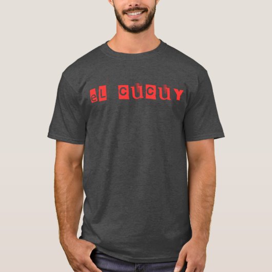 El Cucuy Meican Cryptid Latino Monsters Hispanic H Tシャツ (正面)
