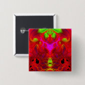 El Diablo: 悪魔ボタン 缶バッジ (正面&裏面)