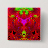 El Diablo: 悪魔ボタン 缶バッジ (正面)