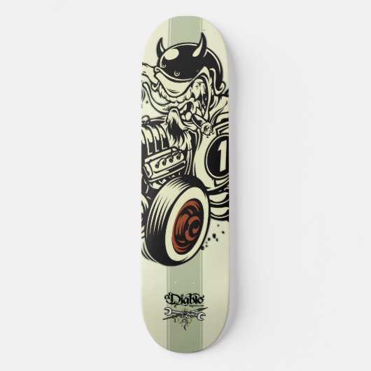 El Diablo Hot Rod ; El Diablo Mag | Skate Deck スケートボード (正面)
