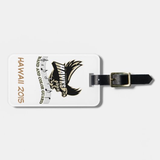 El Doradoバンドハワイ旅行の荷物のラベル ラゲッジタグ (正面横)