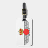 El Ejércitoのdelエア川de Espanaa ラゲッジタグ (正面縦)