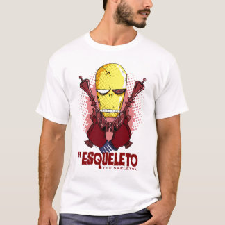 El Esqueleto: 骨組Tシャツ Tシャツ