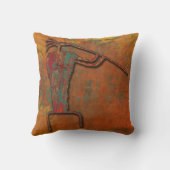 El Flautista (フルートプレーヤー) クッション (裏面)