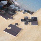 El Galeón Tall Ship Moored in Savannah GA ジグソーパズル (側面)