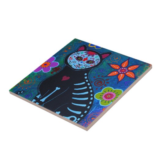 EL GATO CAT DIA DE LOS MUERTOS タイル (側面)