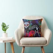 EL GATO CAT DIA DE LOS MUERTOS PILLOW クッション (椅子)