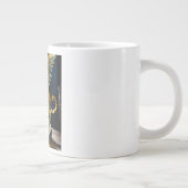 El Gato de Cristal: El Grifo Encantado ジャンボコーヒーマグカップ (右)