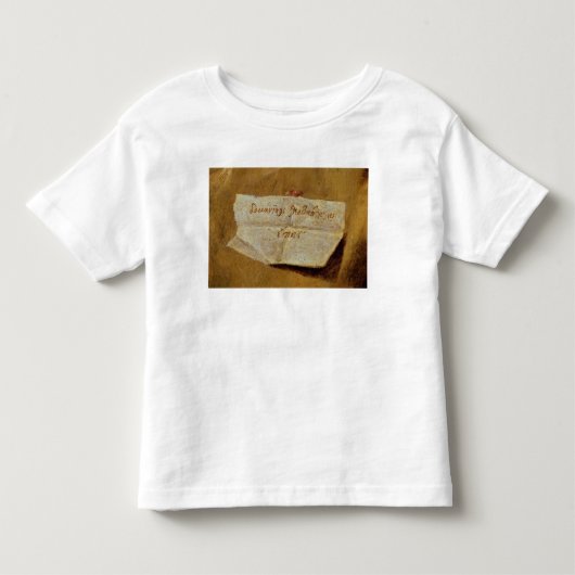 El Grecoの署名 トドラーTシャツ (正面)