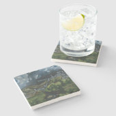 EL GRECO -トレド1596年の眺め ストーンコースター (横)