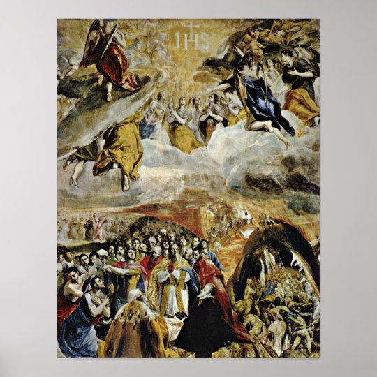 El Greco Lepantoの勝利のアレゴリー ポスター Zazzle Co Jp