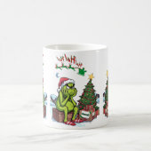 El Grinch en Navidad コーヒーマグカップ (中央)