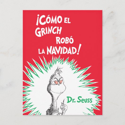 El Grinch Robó La Navidad ポストカード (正面)
