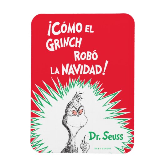 El Grinch Robó La Navidad マグネット (縦)