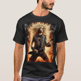 El heavy metal se lleva a fuego tシャツ
