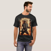 El heavy metal se lleva a fuego tシャツ (正面フル)
