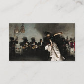 El Jaleo, 1882 by John Singer Sargent 名刺 (正面)