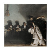 El Jaleo by John Singer Sargent タイル (正面)