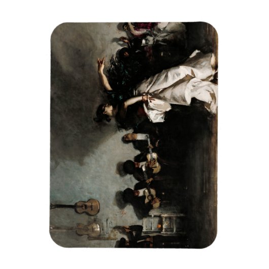 El Jaleo by John Singer Sargent マグネット (縦)